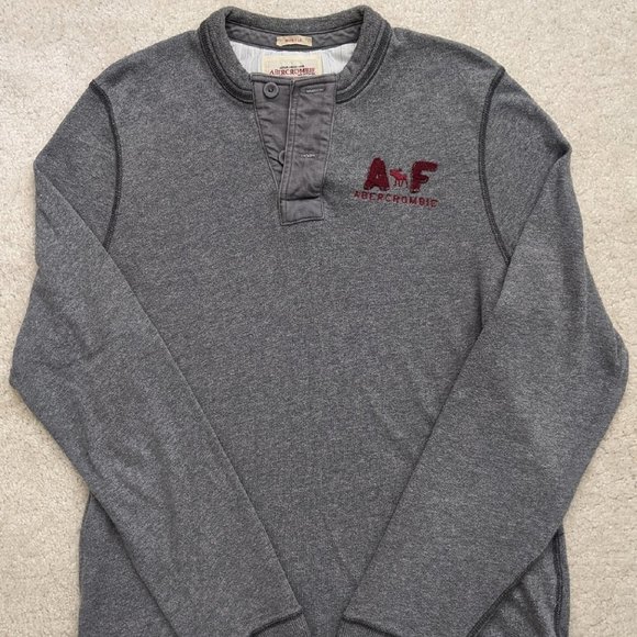 Abercrombie & Fitch Other - Abercrombie & Fitch henley shirt vintage 2000s